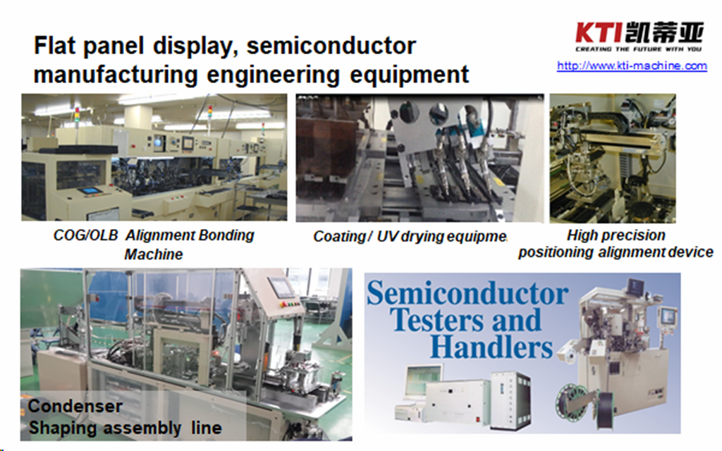 Flat-panel display and semiconductor manufacturing equipment