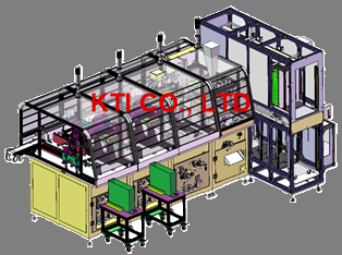 Combined splitting process station